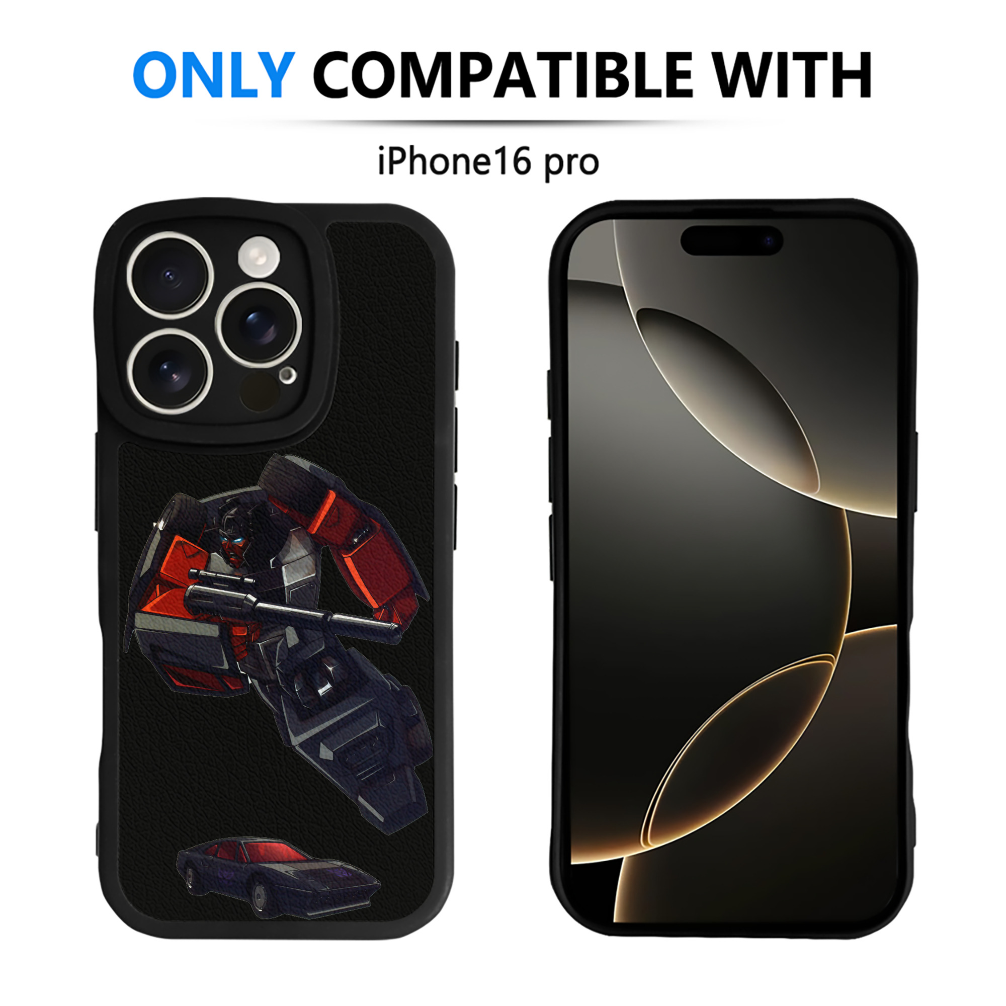 （画像用）  【iPhone 16シリーズ対応】シリコンスマホケース（レザー調） 材質：シリコン